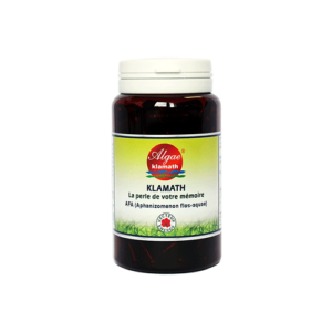 Conditionnement Klamath 100 gelules vegetales 330mg non UE