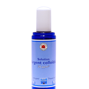 Solution argent colloidal 20 ppm 100 ml spray