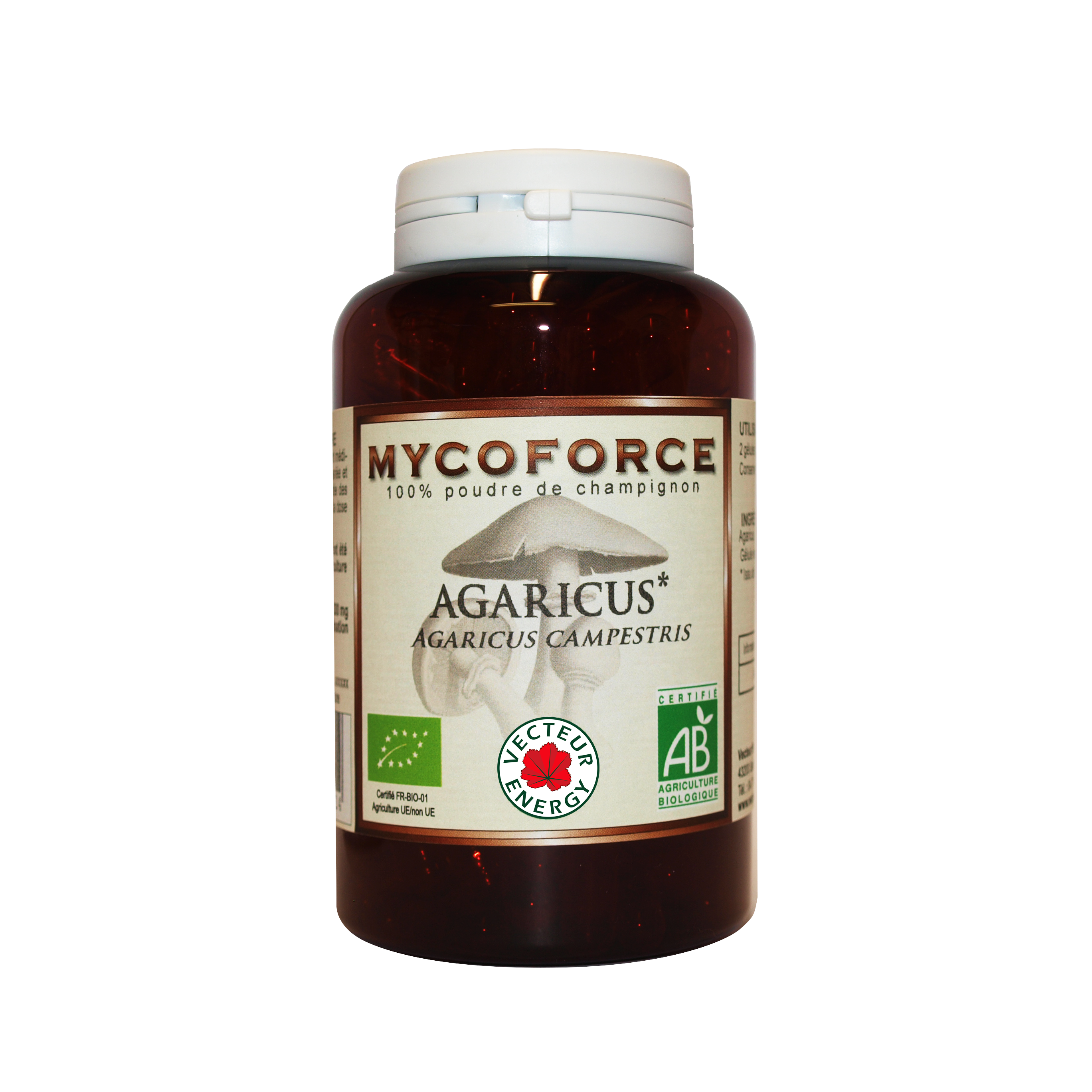 MYCOFORCE AGARICUS 180 GELULES