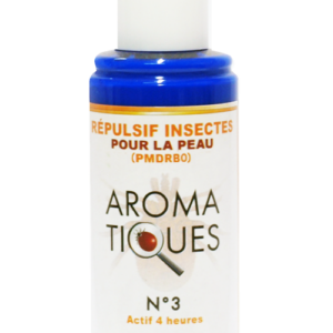 N 3 Aroma Tiques Lotion repulsif insecte 100% PMDRBO 100ml