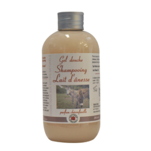 Gel douche - Shampooing au Lait d'anesse 250 ml