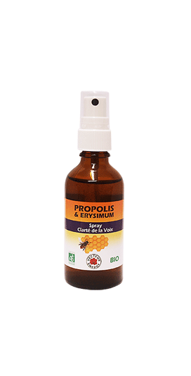 Propolis & Erysimum   (Spray Clarté de la Voix)