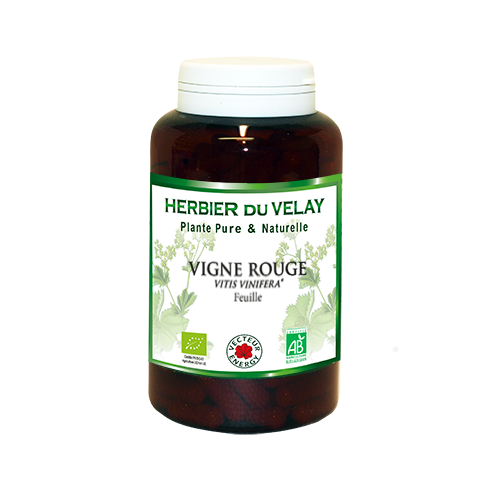 Vigne rouge- Bio* - 180 gélules
