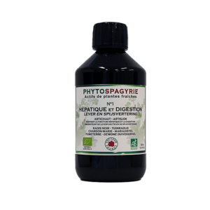 Synergies Phytospagyrie N1* : HEPATIQUE ET DIGESTION 300ml