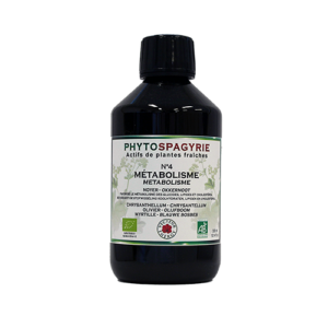Synergies Phytospagyrie N4* : METABOLISME 300ml