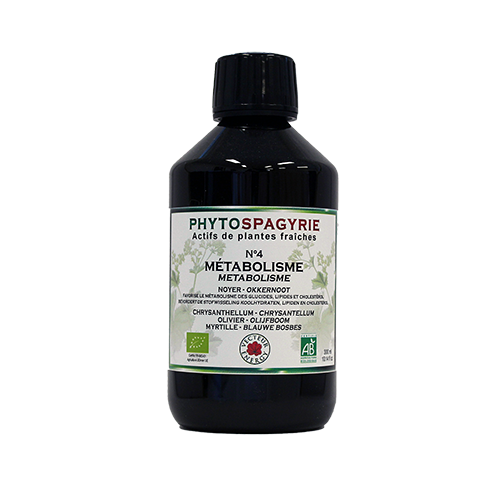 Phytospagyrie N°4 - Métabolisme 300ml