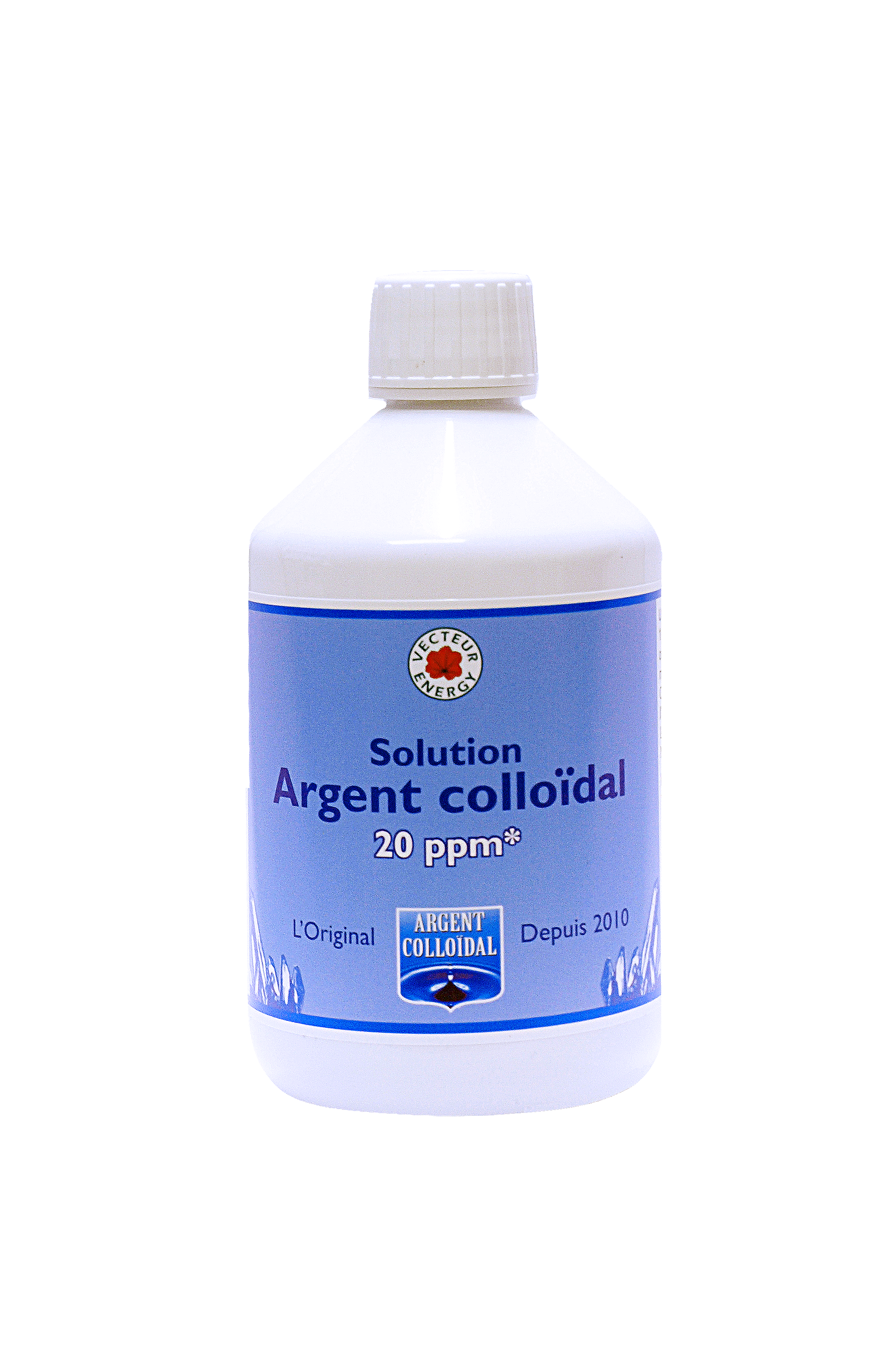 Solution Cuivre Or Argent Colloïdal A 50 ppm 1 Litre