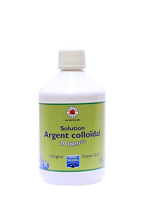 Solution Cuivre Or Argent Colloïdal A 50 ppm 1 Litre