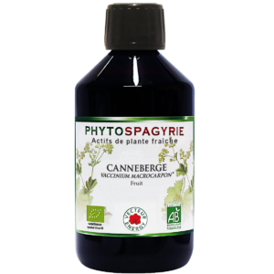 Phytospagyrie de plante fraiche Canneberge* UE/non UE 300ml