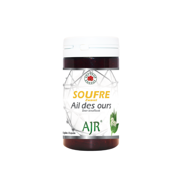 AJR Soufre Ail des ours 300mg 60 gelules vegetales