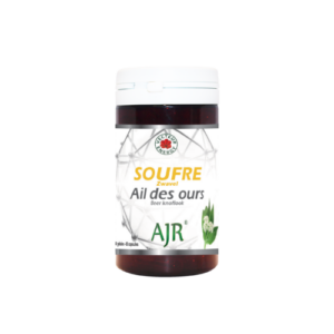 AJR Soufre Ail des ours 300mg 60 gelules vegetales