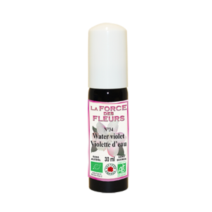 La force des fleurs N34 Violette d'eau/Water violet* 30ml Spray - NF