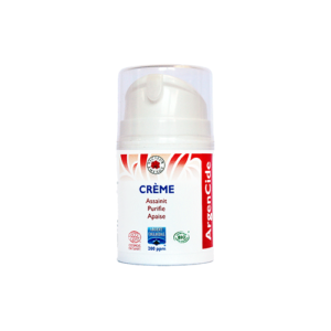 Creme hygiene a l'argent colloidal ArgenCide 200ppm**** airless 50ml BIO