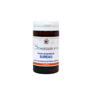Natrum sulfuricum dynamisee Sels biochimiques de Schuessler 30 gelules 330mg