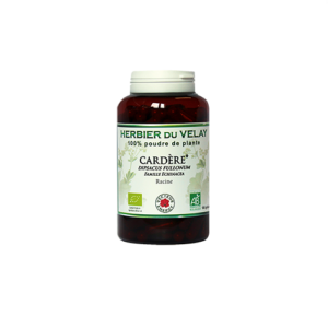 Conditionnement Cardere* 180 gelules vegetales 250mg