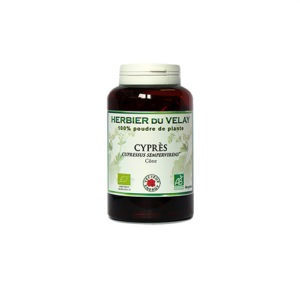 Conditionnement Cypres fruit* 180 gelules marines 370mg
