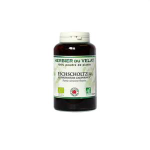 Conditionnement Eschscholtzia* 180 gelules marines 350mg Local