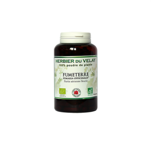 Conditionnement Fumeterre* 180 gelules marines 260mg