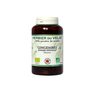 Conditionnement Gingembre* 180 gelules 400mg UE / non UE