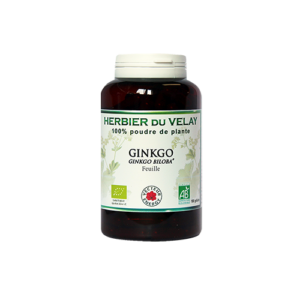 Conditionnement Ginkgo* 180 gelules 330mg local