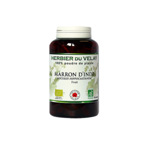 Conditionnement Marron d'inde* 180 gelules 460mg Local