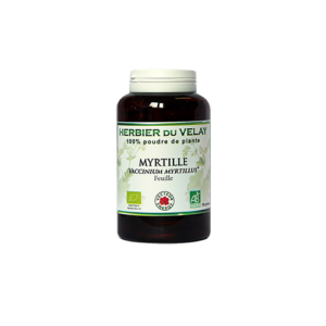 Conditionnement Myrtille* 180 gelules 300mg Local