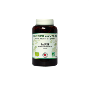 Conditionnement Sauge* 180 gelules 260mg