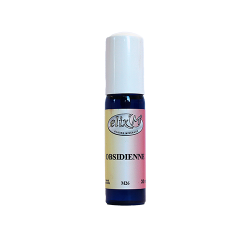 Elixir minéral Obsidienne sans alcool