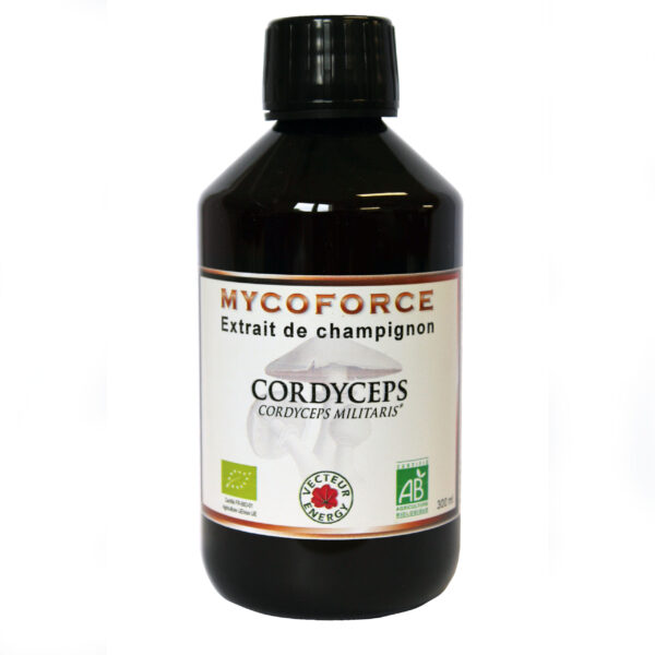 Conditionnement Extrait de champignon concentre Mycoforce Cordyceps* 300ml