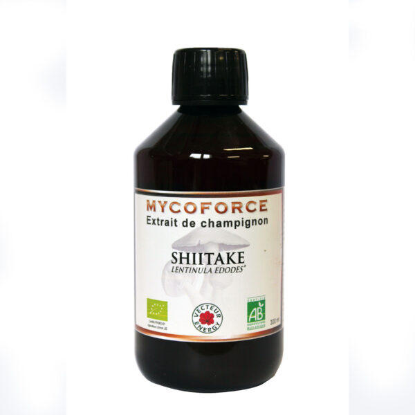 Conditionnement Extrait de champignon concentre Mycoforce Shiitake* 300ml