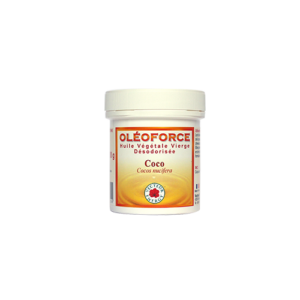 Huile vegetale Coco desodorisee pot 100g