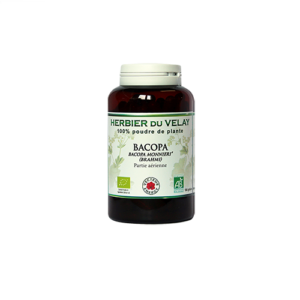 Conditionnement Bacopa* 180 gelules vegetales 340mg