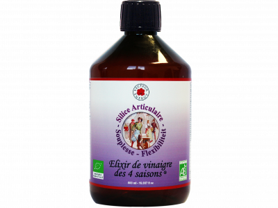 Vinaigre des 4 saisons, Silice articulaire BIO - 500 ml